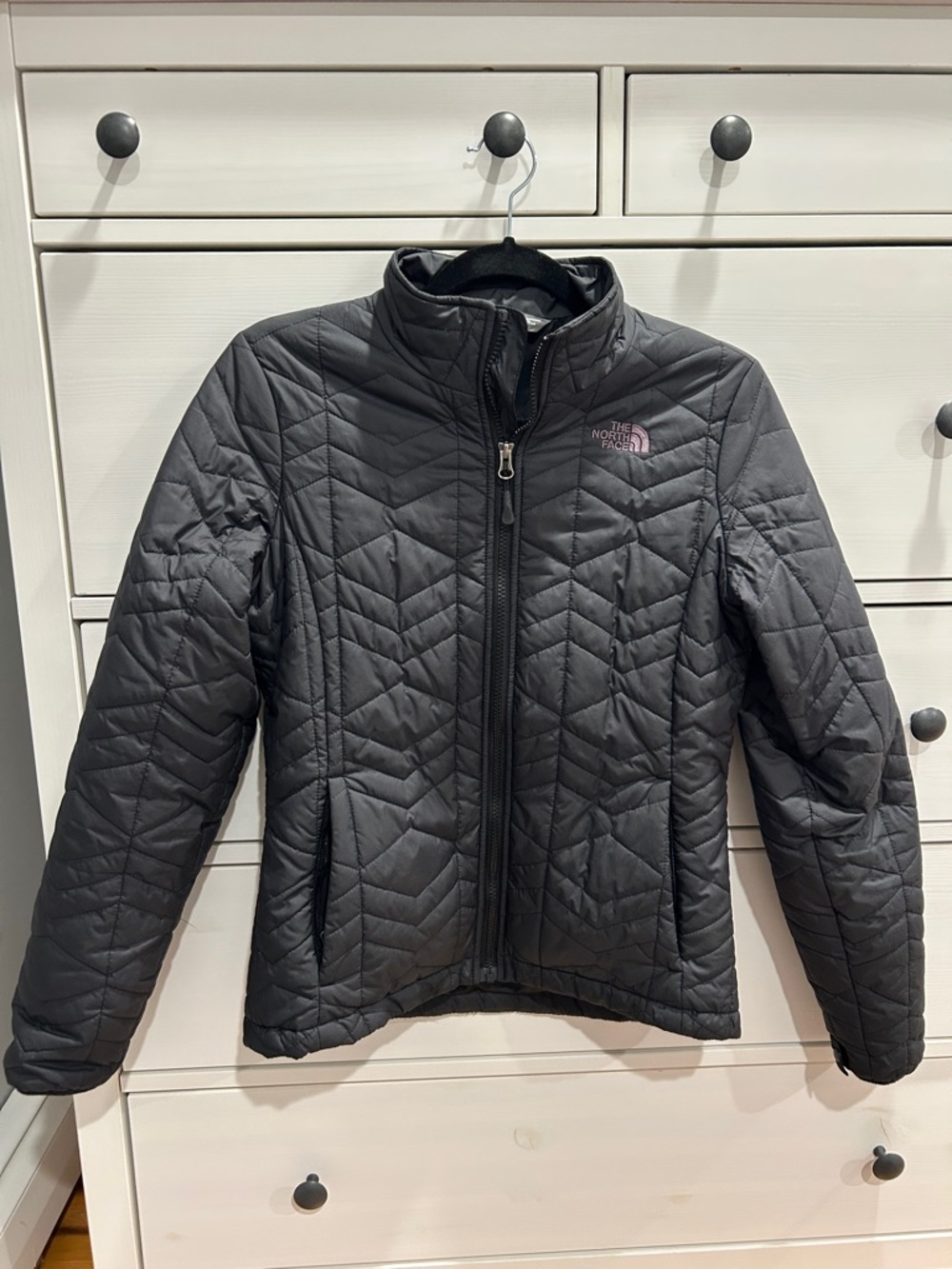 The North Face Womens Black Quilted Puffer Jacket